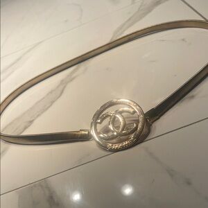 Gold Designer Women's Belt